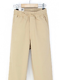 Krem ince gabardin pantolon