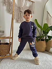 Lacivert Mickey mouse eşofman takımı