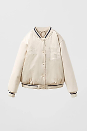 Unisex bej kolej ceket