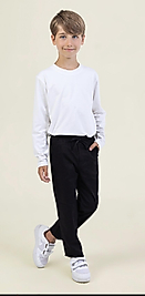 Siyah gabardin pantolon